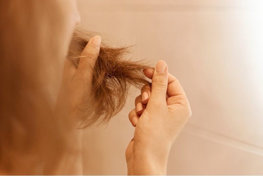 Corte químico - cabelos danificados por procedimentos estéticos.